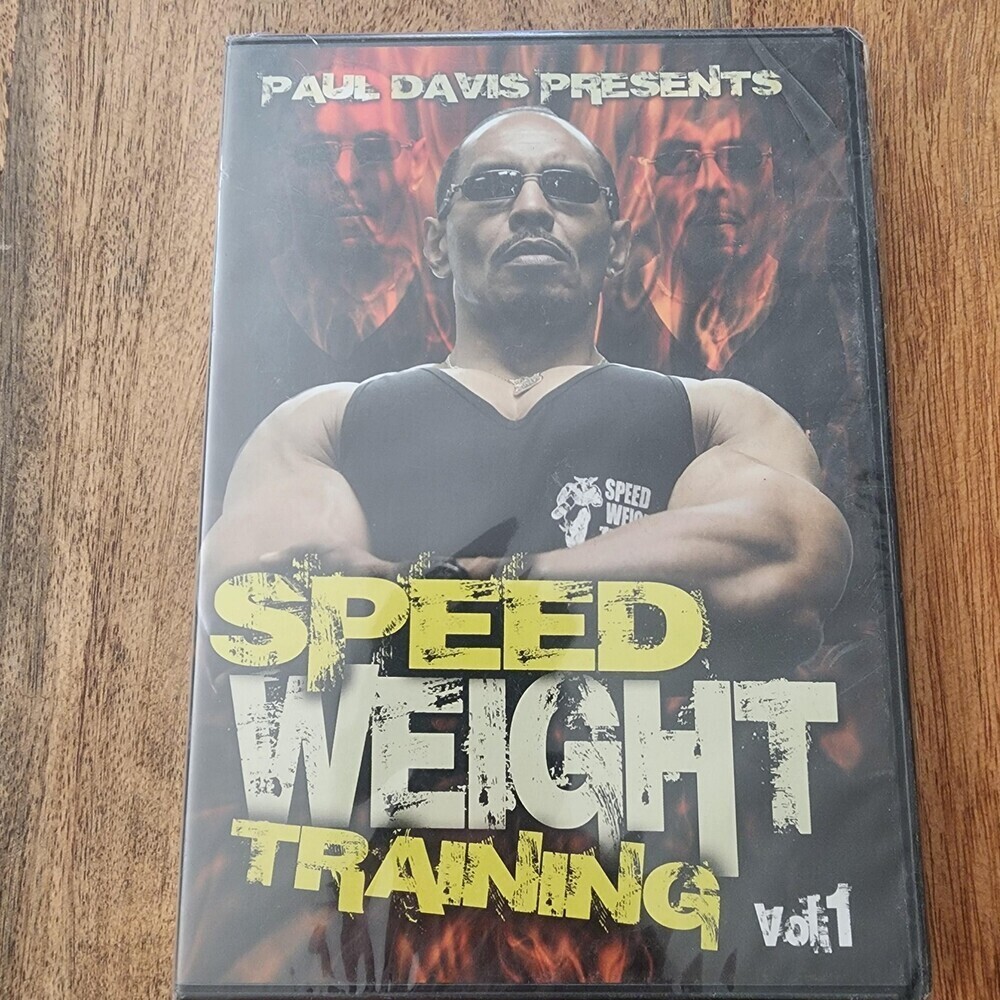 Speed Weight Training Vol 1 DVD Paul Davis Workout Exercise Fitness New Sealed